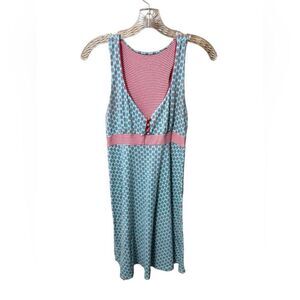 Adorable knit Daisy Shoppe Boutique tank dress Pin up style Small